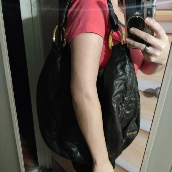Miu Miu leather hobo purse - Picture 6 of 6